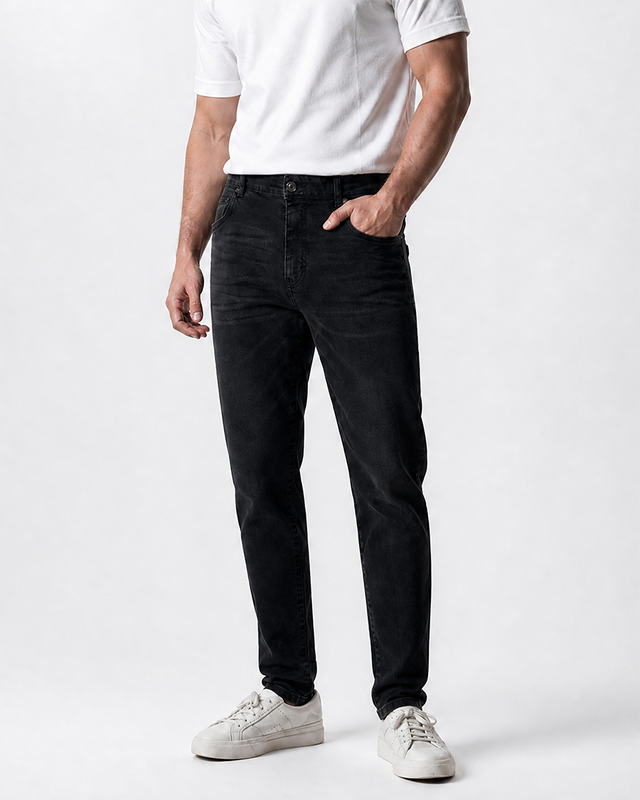 IOS JEANS - DARK GREY USED