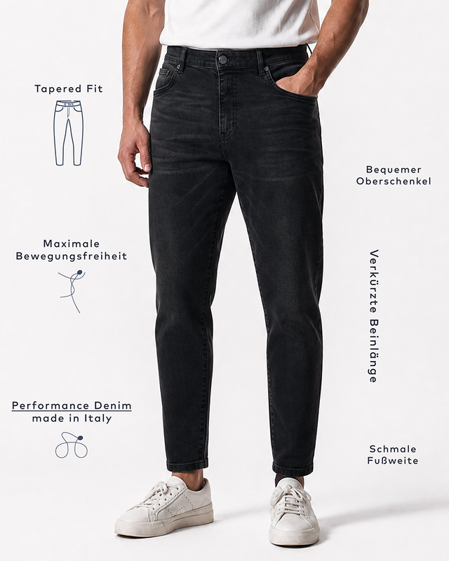 IOS JEANS 7300 - DARK GREY USED