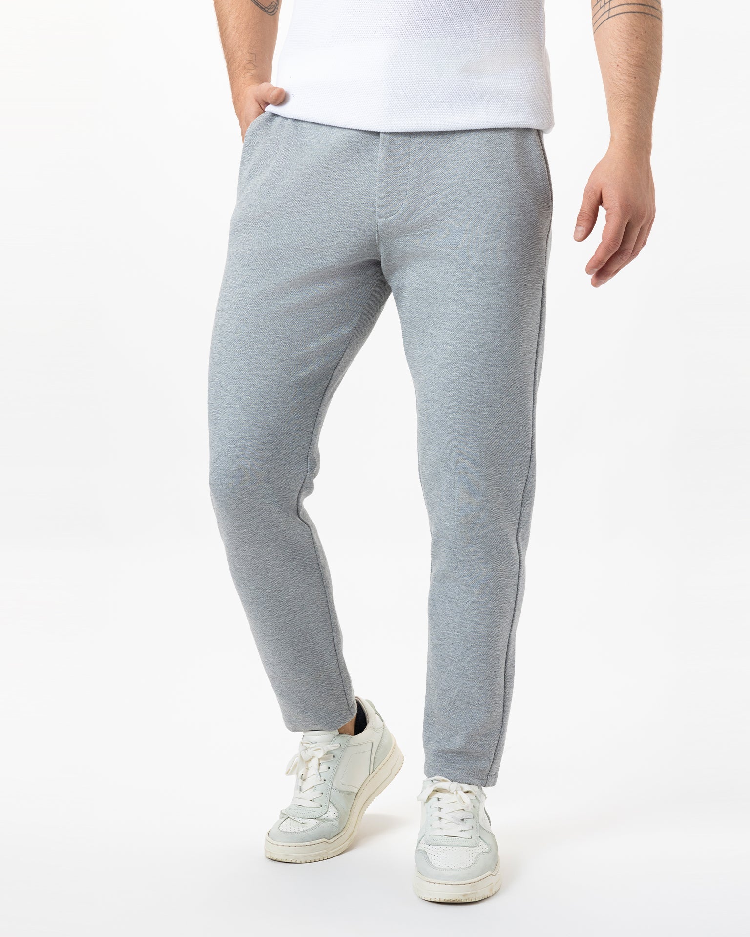 IOS CHINO - LIGHT GREY MEL.