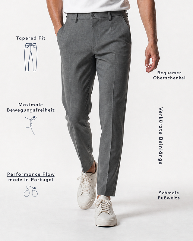 IOS PANTS - GREIGE