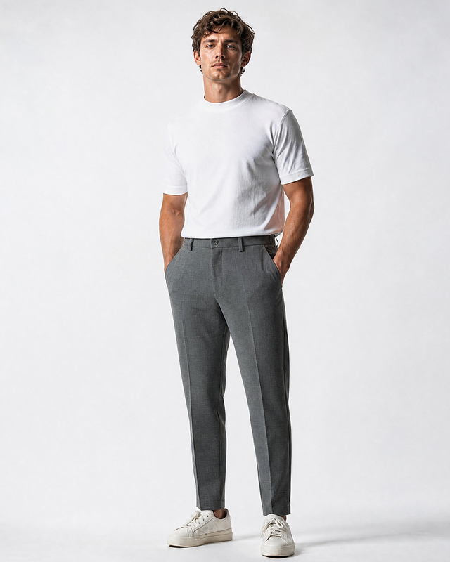 IOS PANTS - GREIGE