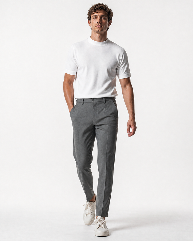 IOS PANTS - GREIGE