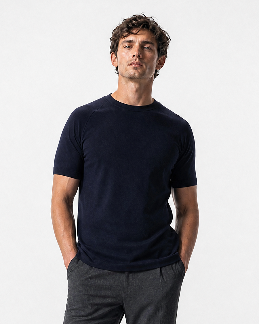 IOS T-SHIRT - NAVY