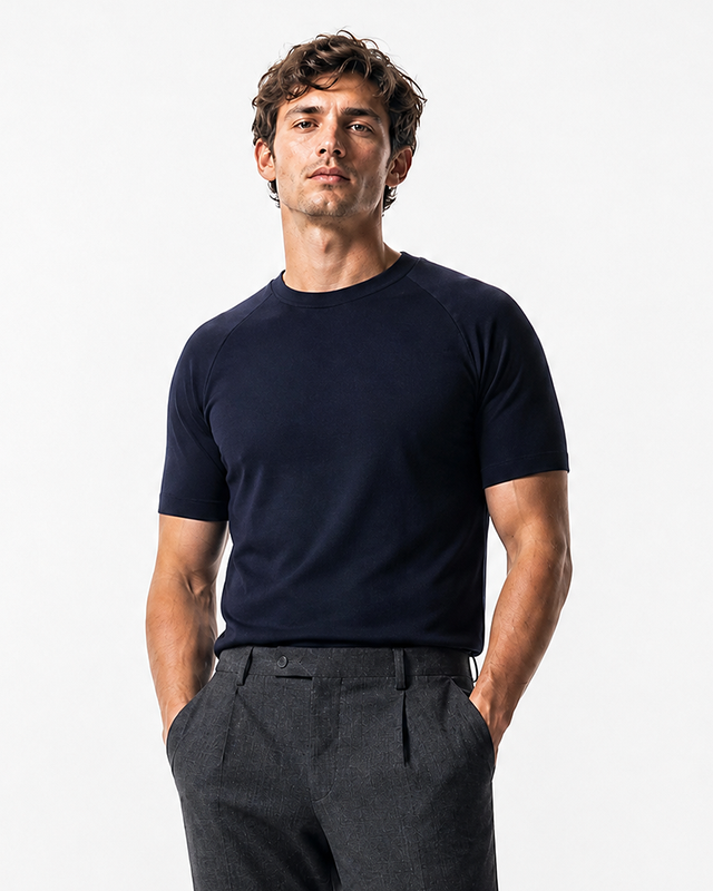 IOS T-SHIRT - NAVY
