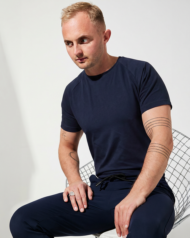 IOS T-SHIRT - NAVY