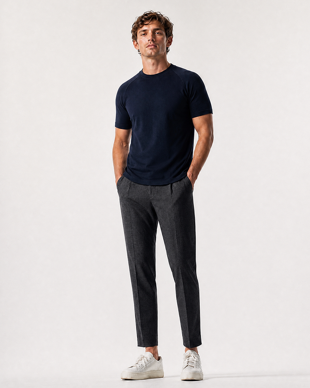 IOS T-SHIRT - NAVY