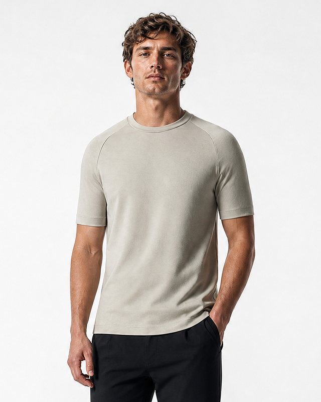IOS T-SHIRT - KHAKI