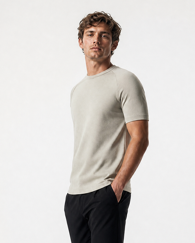 IOS T-SHIRT - KHAKI