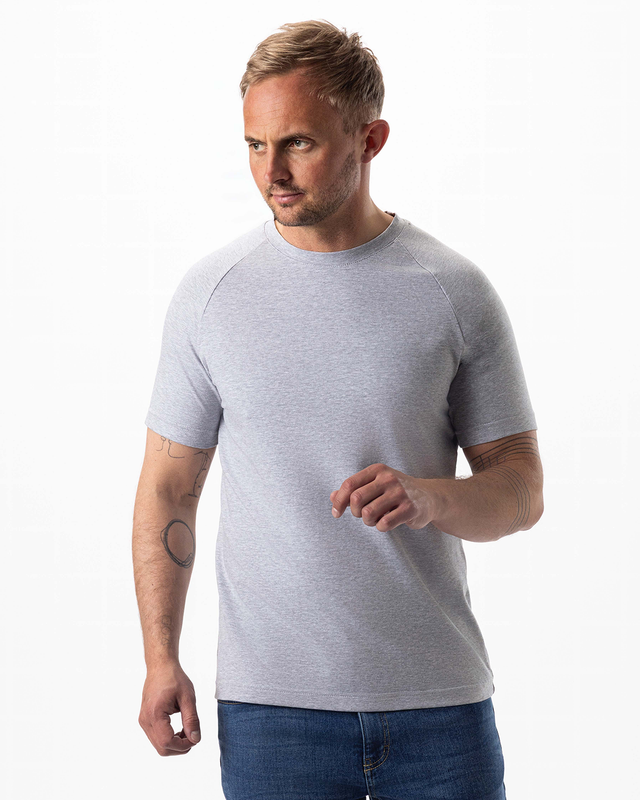 IOS T-SHIRT - LIGHT GREY MELANGE