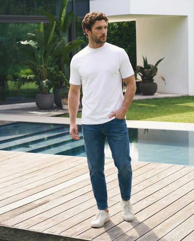 IOS T-SHIRT high neck - WHITE