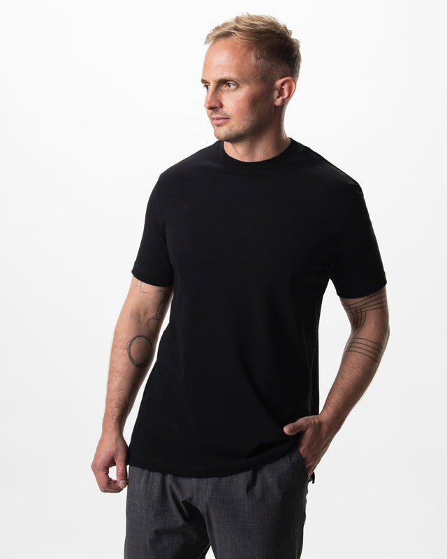 IOS T-SHIRT high neck - BLACK