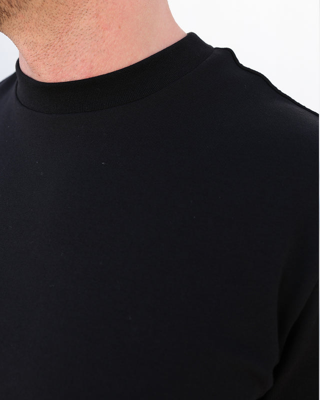 IOS T-SHIRT collo alto - NERO
