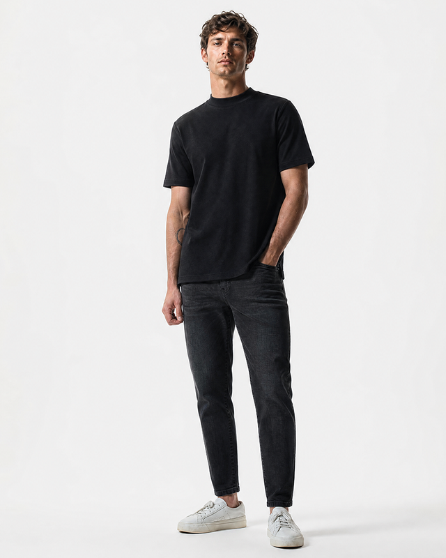 IOS T-SHIRT oversized - ANTHRACITE