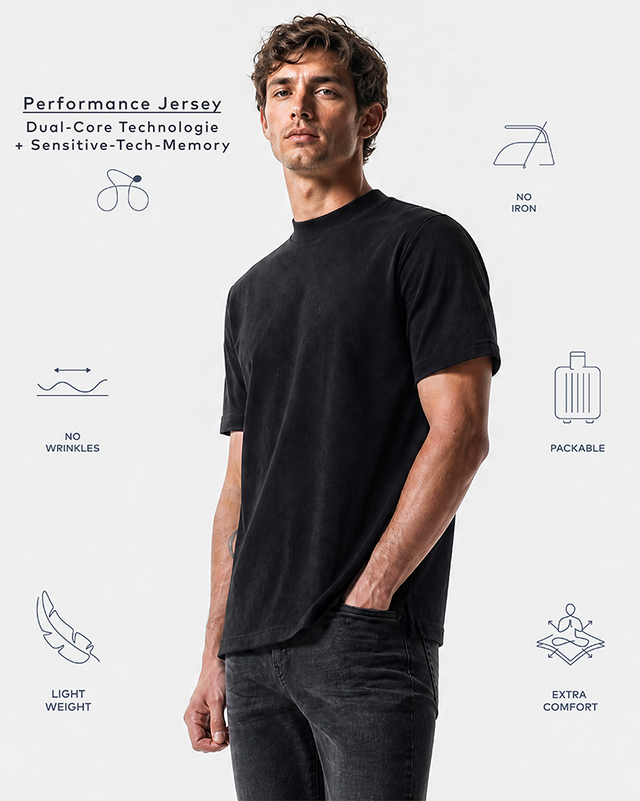 IOS T-SHIRT oversized - ANTHRACITE