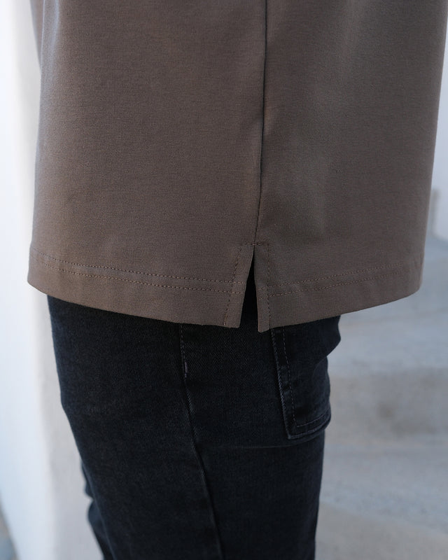 IOS T-SHIRT oversized - OLIVE