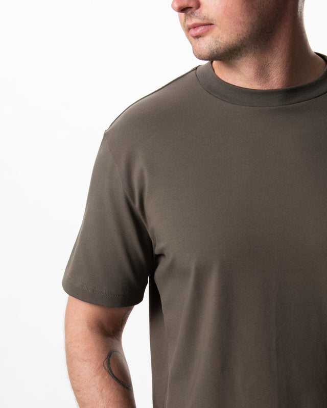 IOS T-SHIRT oversized - OLIVE