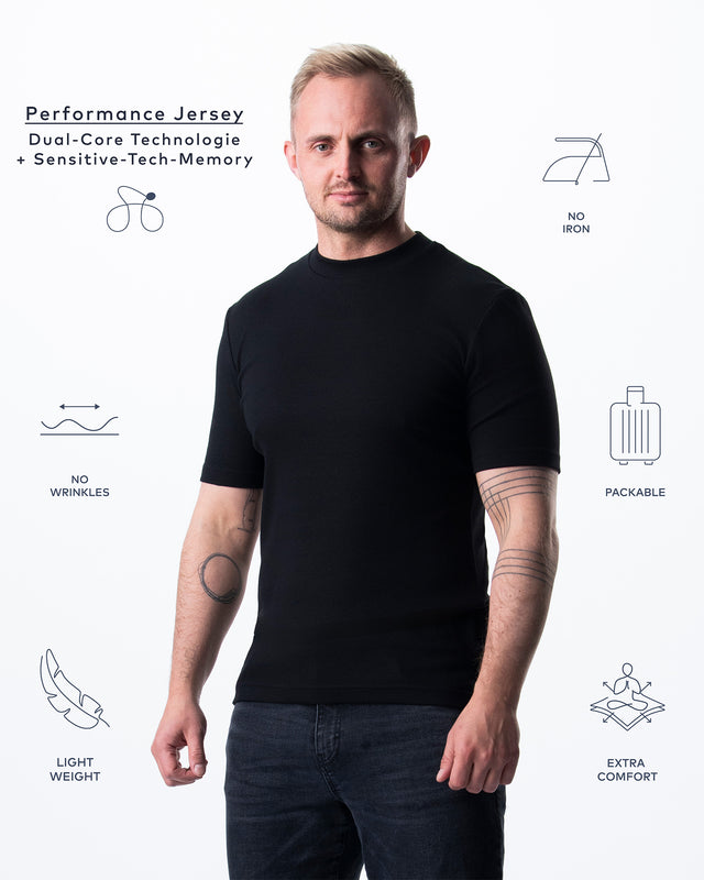 IOS T-SHIRT baselayer - BLACK