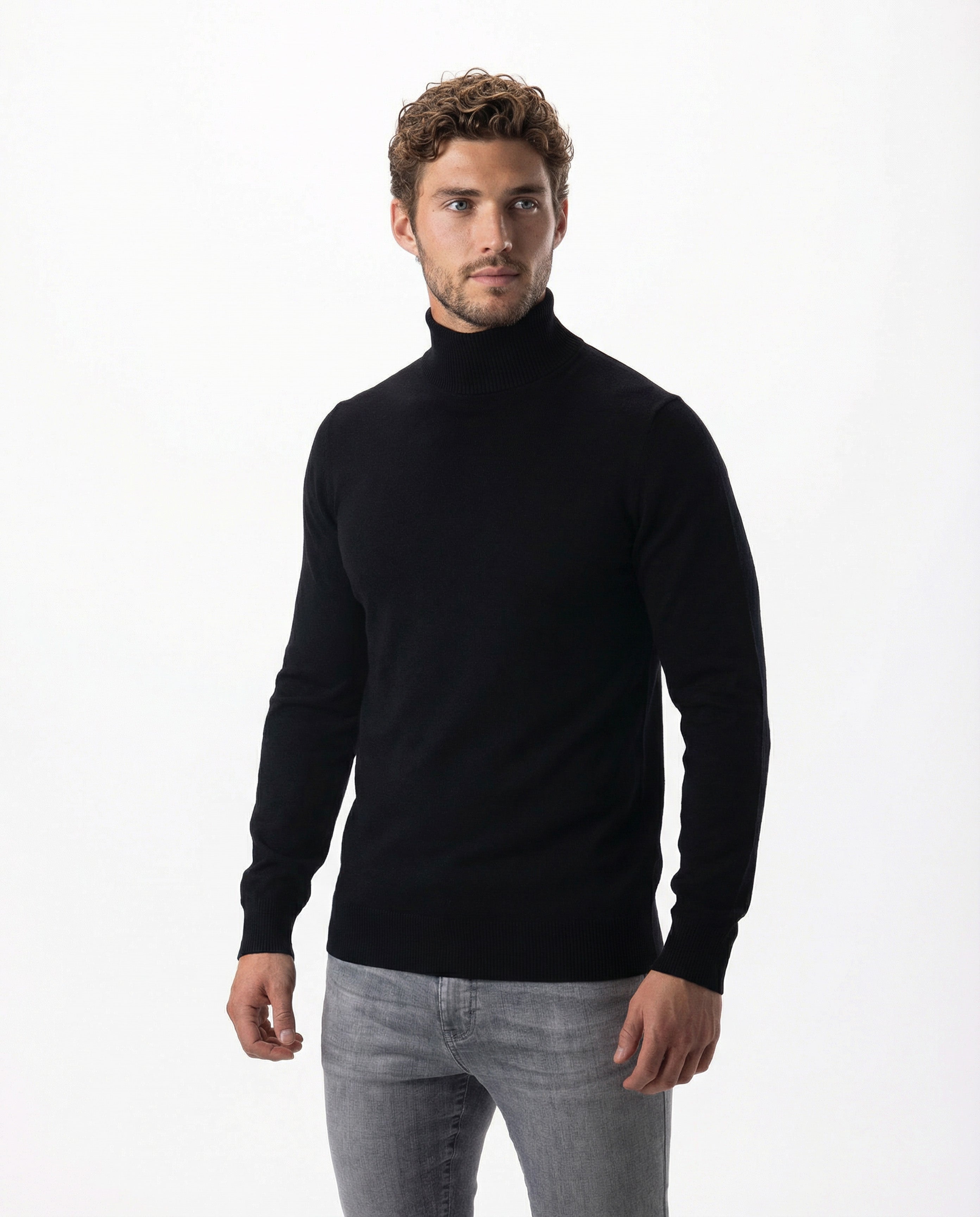 IOS TURTLE merino - BLACK