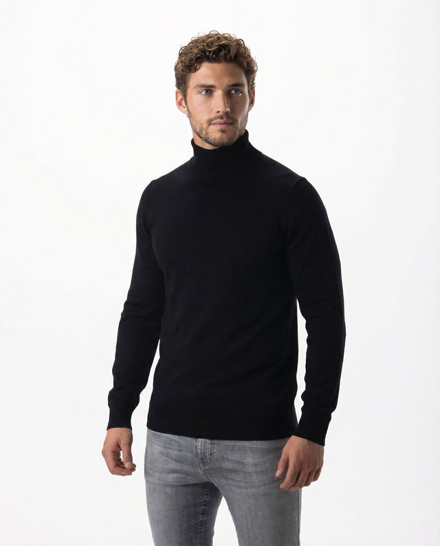 IOS TURTLE merino - BLACK