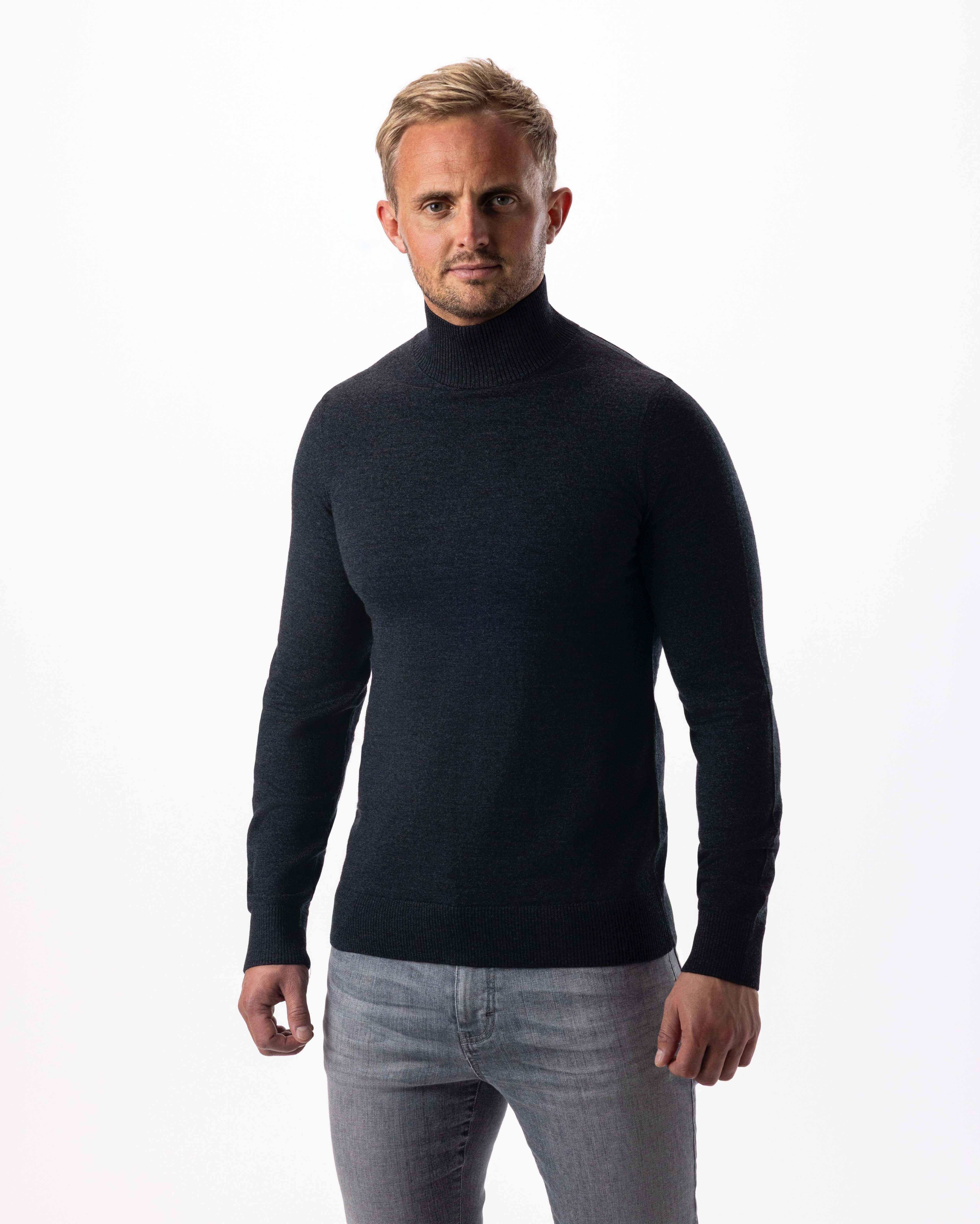 IOS TURTLE merino - DARK GREY MEL. – IOS Clothing