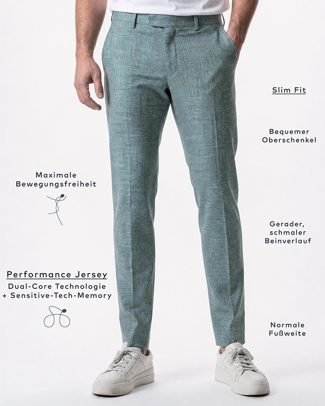 IOS PANTS classici - FOREST