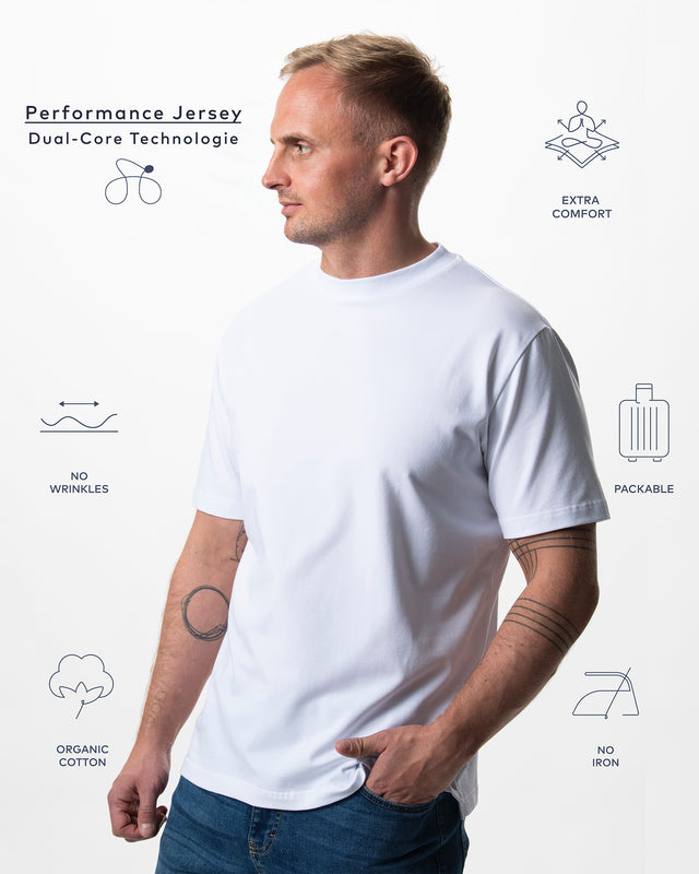 IOS T-SHIRT oversized - WHITE