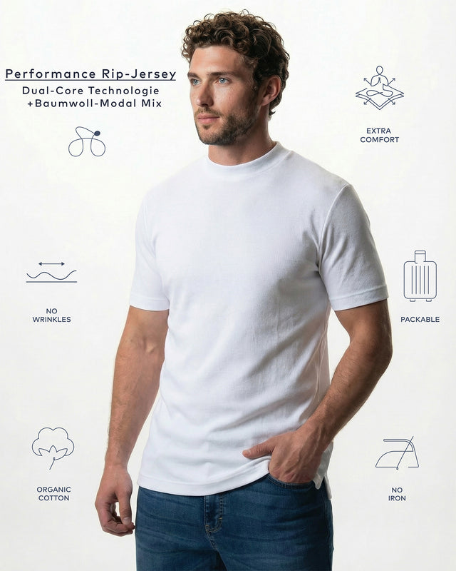 IOS T-SHIRT baselayer - IVORY