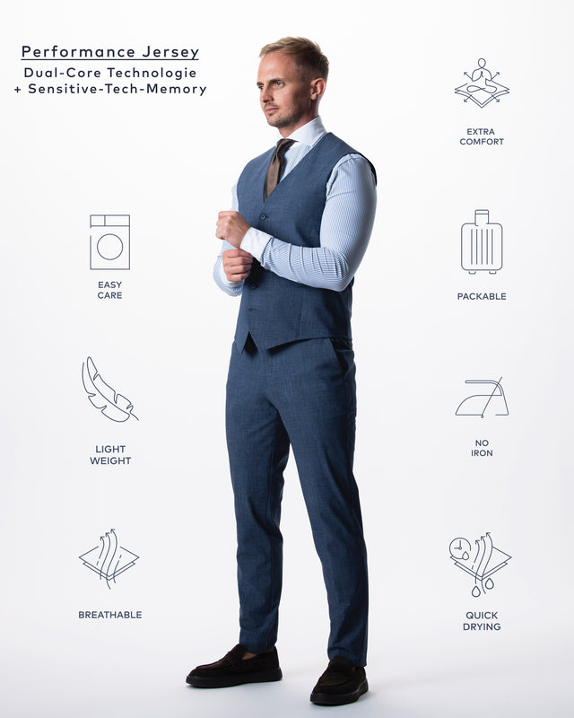 IOS VEST classic - STEEL BLUE