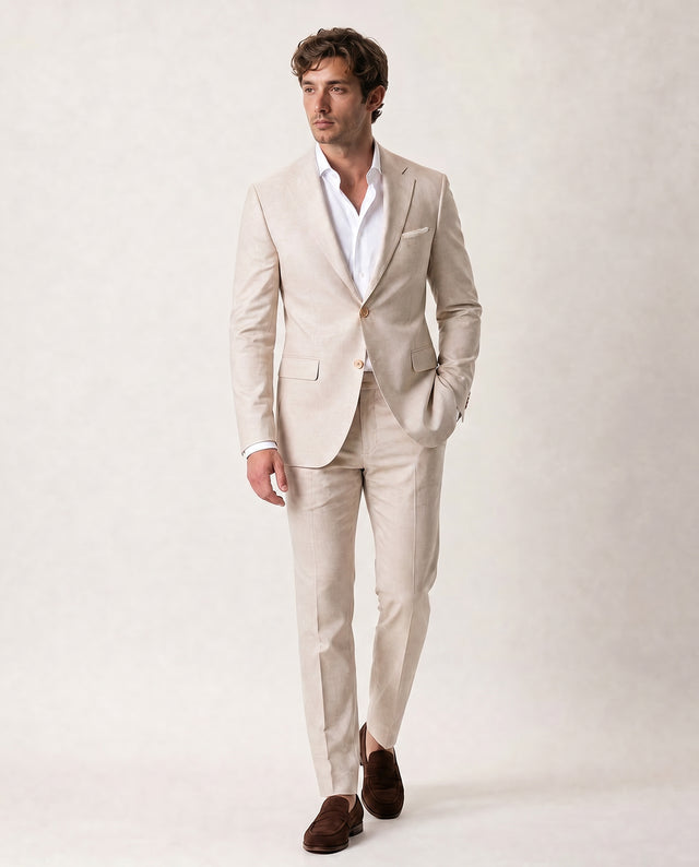 IOS PANTS classic - BEIGE