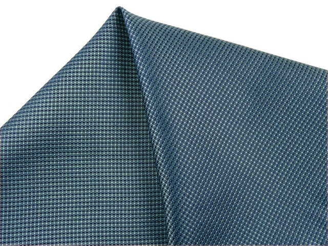 Pocket square 100% silk 30x30cm minimal structure mint