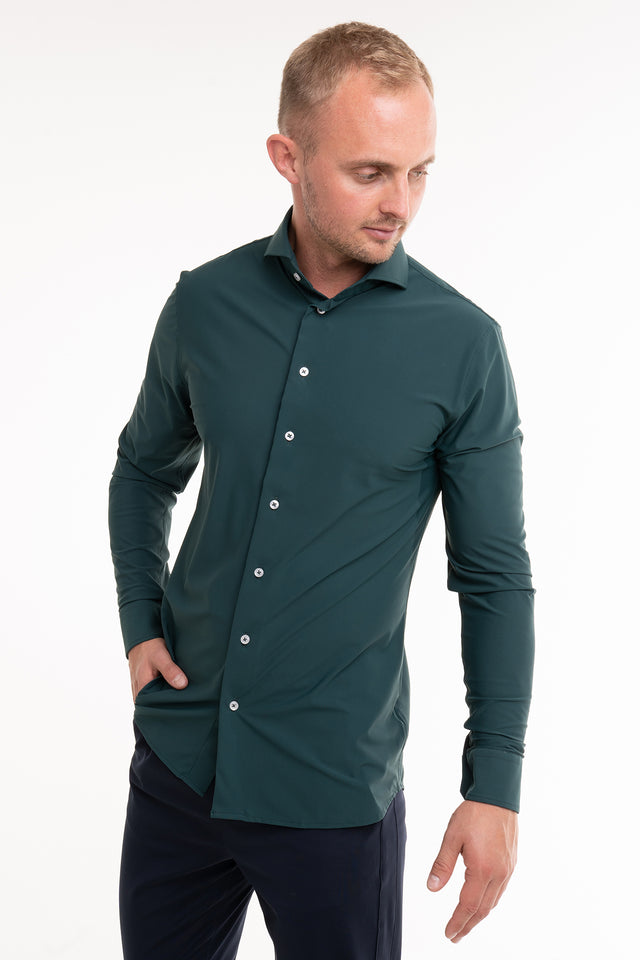 IOS SHIRT - EMERALD GREEN